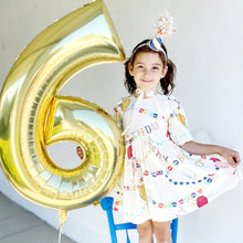 Load image into Gallery viewer, Brooke Dress - Birthday Garland
