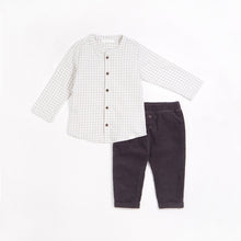 Load image into Gallery viewer, VICHY SHIRT W/ CORD PANTS
