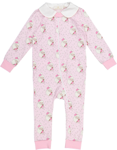 Load image into Gallery viewer, Santa Glows Baby Girl Pajamas
