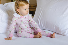 Load image into Gallery viewer, Santa Glows Baby Girl Pajamas
