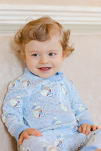 Load image into Gallery viewer, Santa Glows Baby Boy Pajamas
